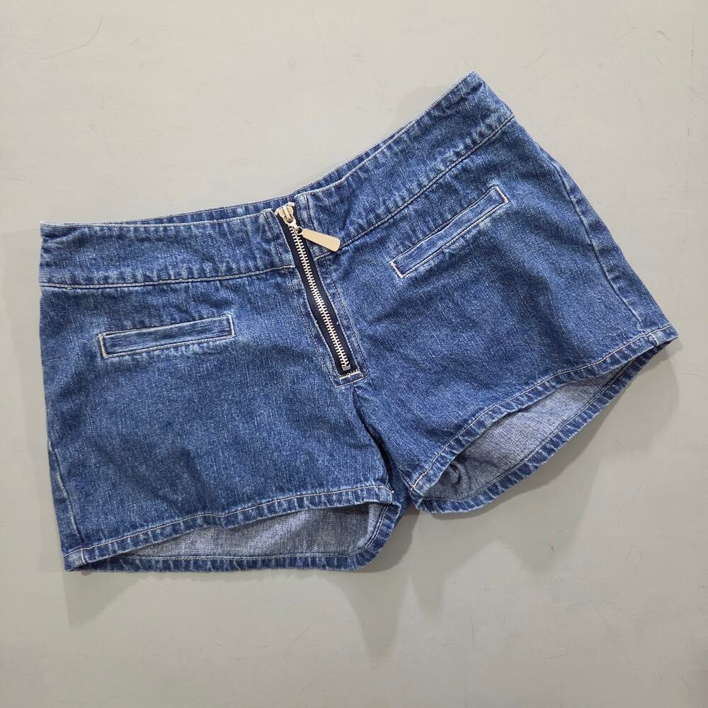 Diva Doll by Lee Denim Jean Shorts Junior 5 Womens XS Low Rise Y2K Festival